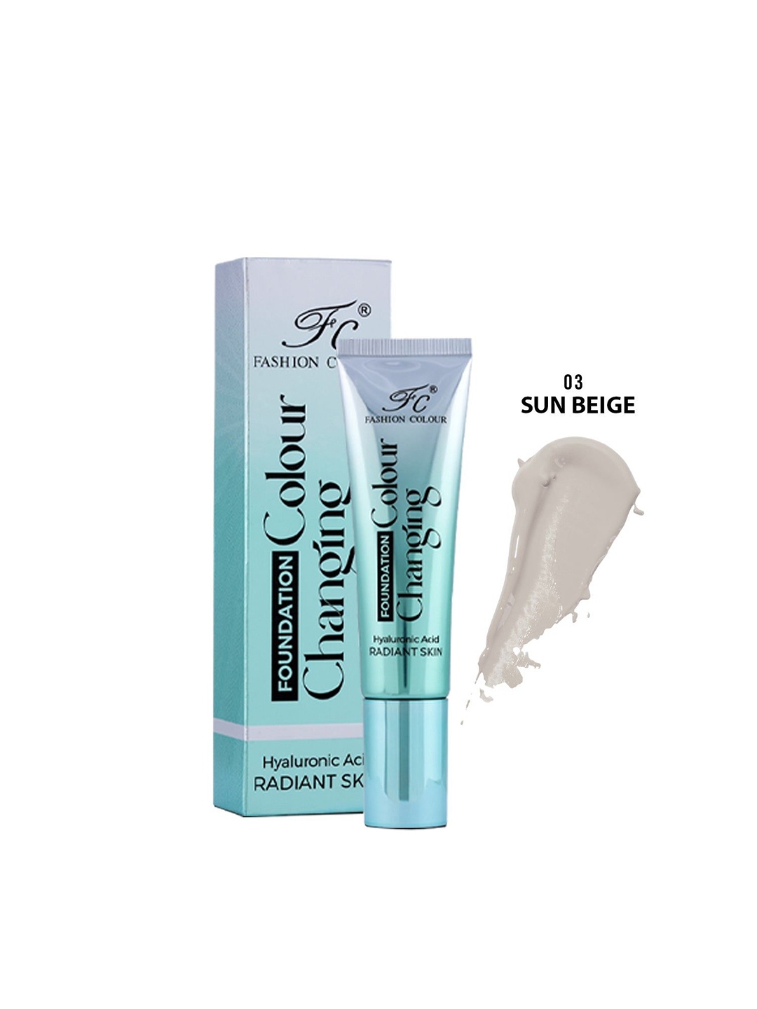 

Fashion Colour Color Changing Foundation- Sun Beige 03
