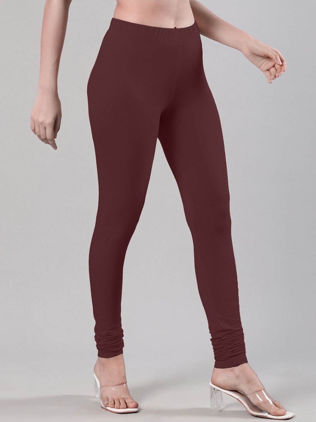 

Femmora Churidar Length Leggings, Maroon