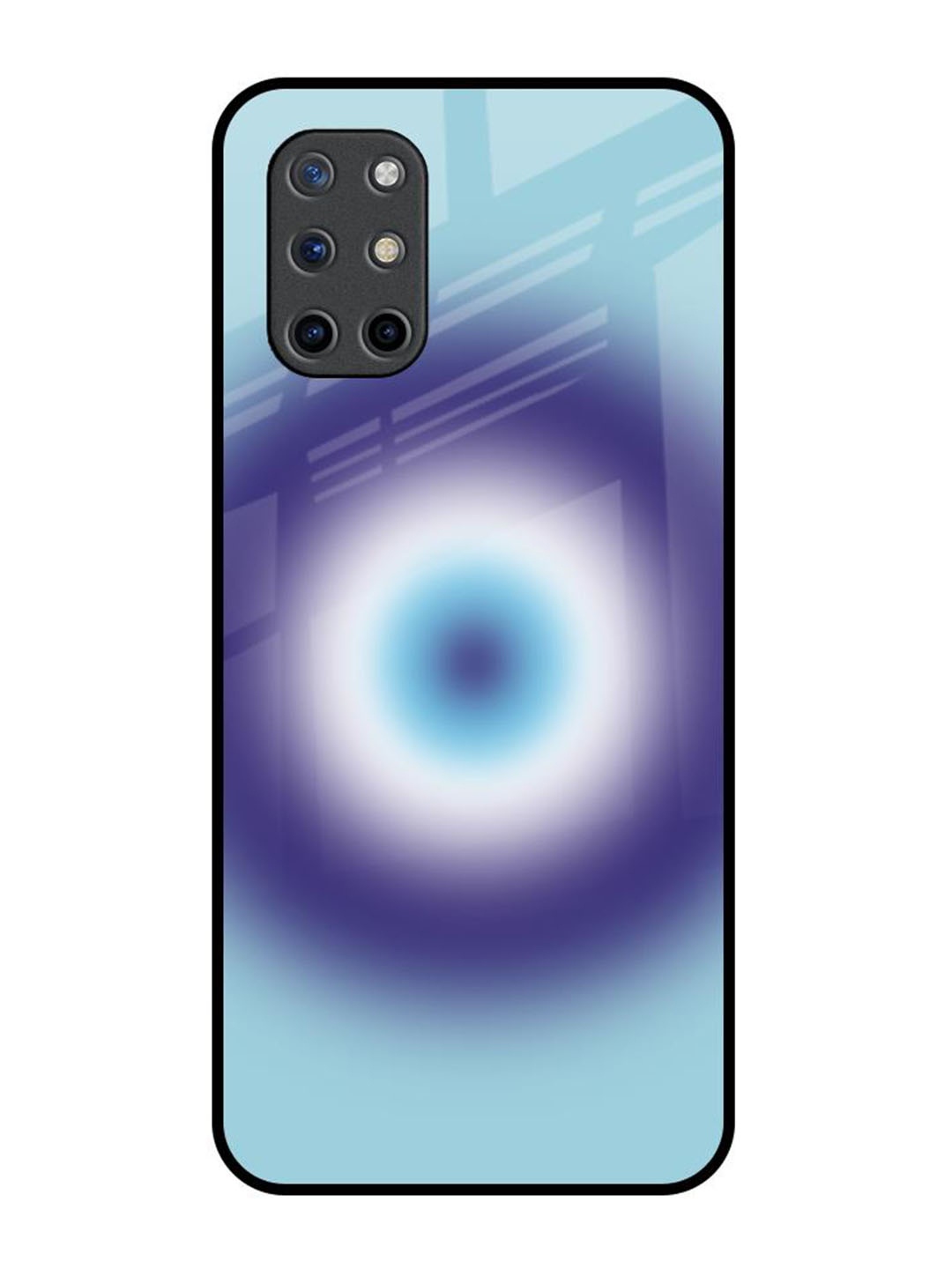 

QRIOH Quirky Printed OnePlus 8T Back Case Mobile Accessories, Blue