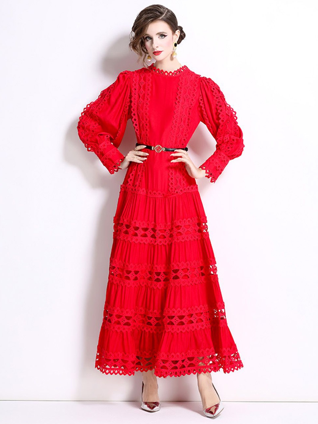 

JC Collection Maxi Dress, Red