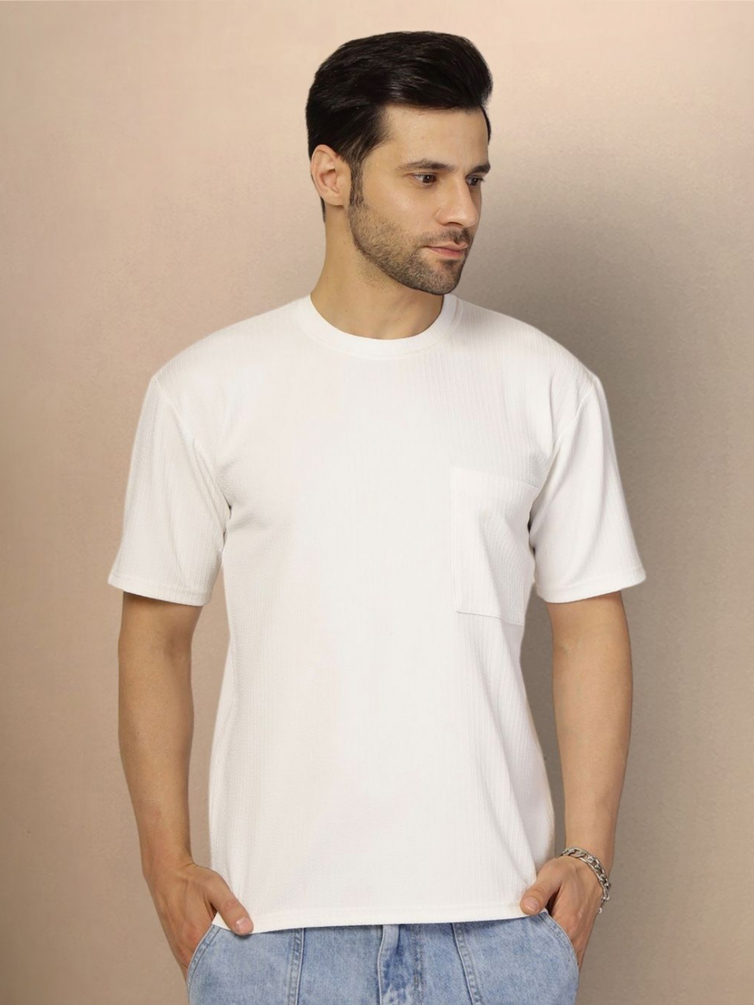 

Moda Rapido Men T-shirt, White