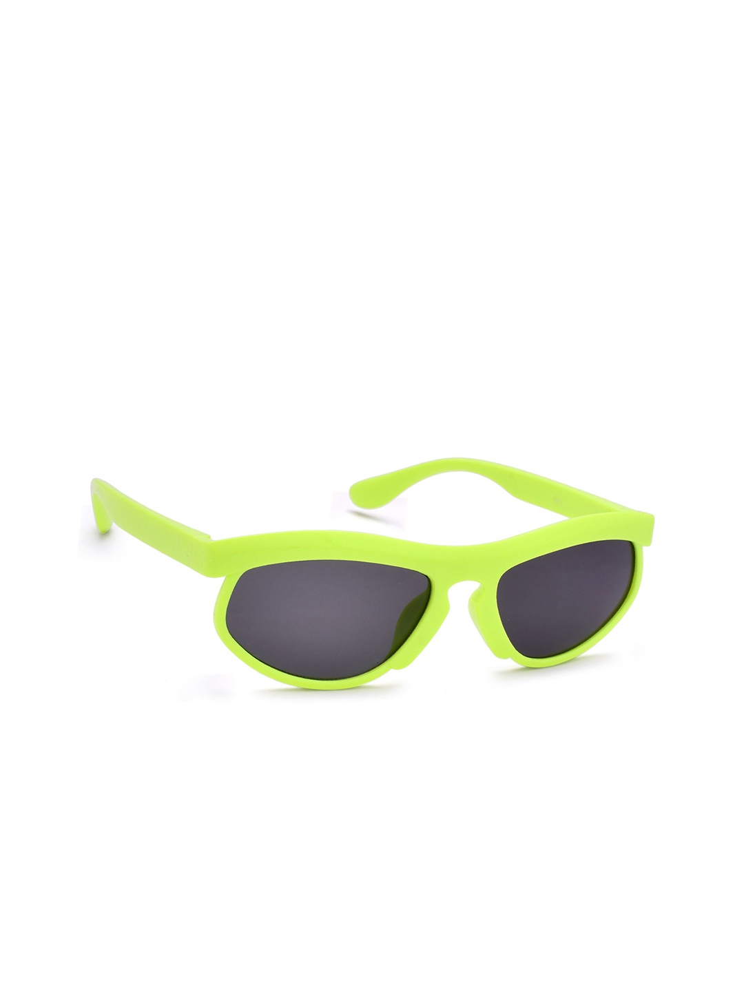 

SHOP FRENZY Unisex Kids Sports Sunglasses with UV Protected Lens, Black