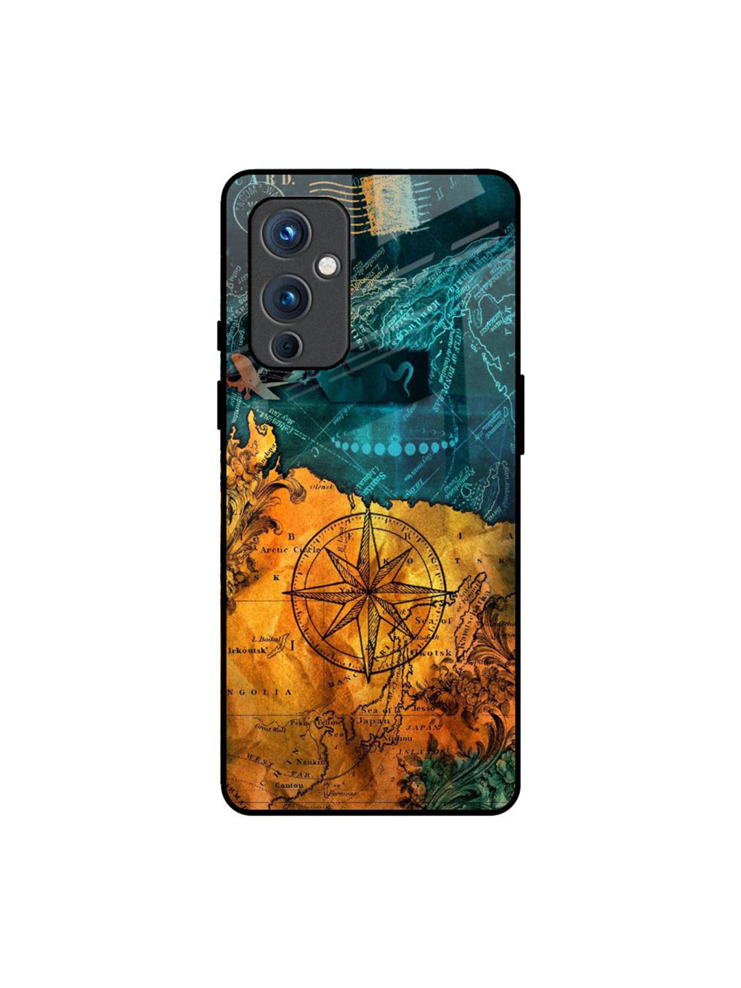 

QRIOH Typography Printed OnePlus 9 Back Case Mobile Accessories, Brown