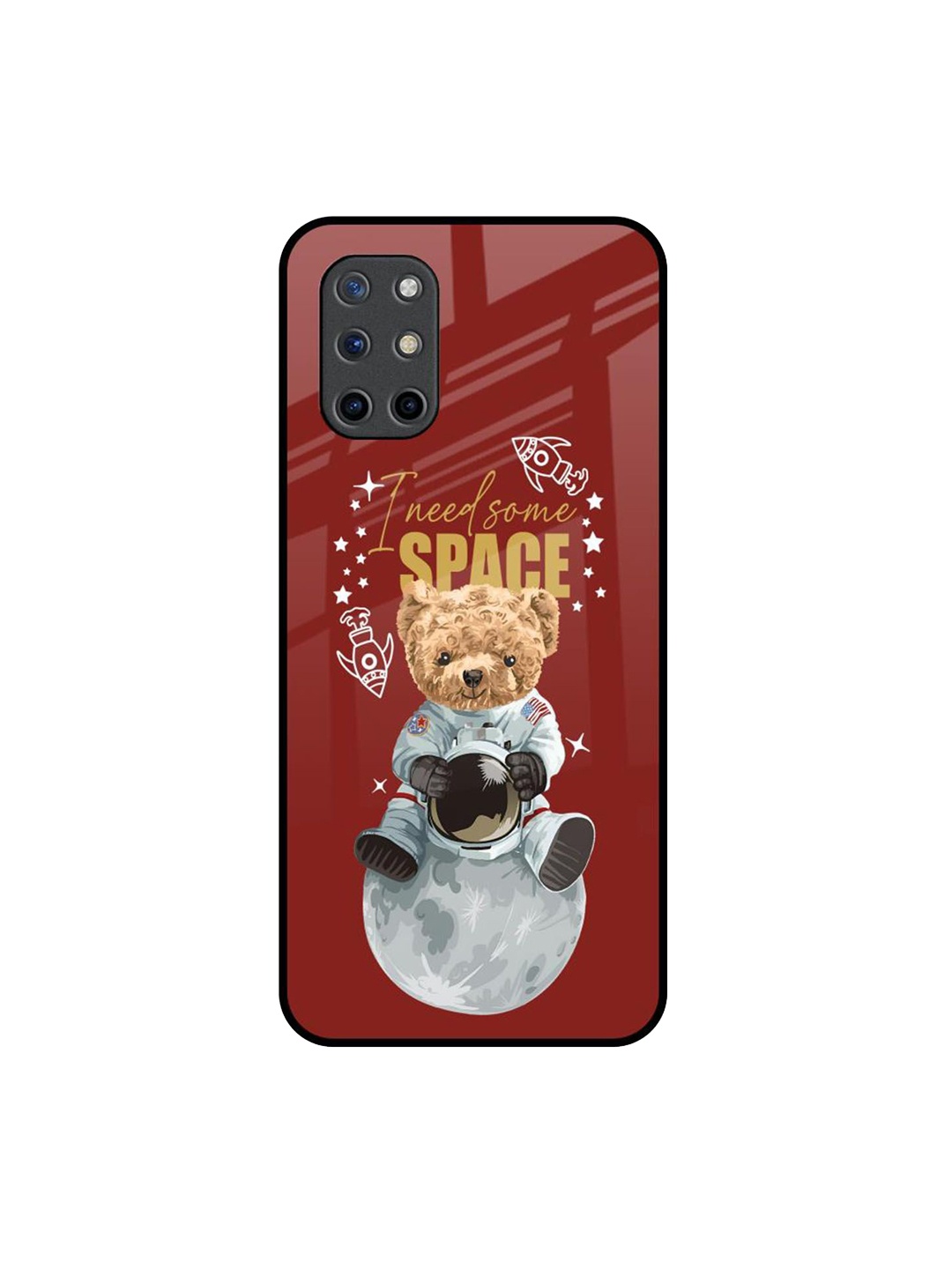 

QRIOH Typography Printed OnePlus 8T Back Case Mobile Accessories, Maroon