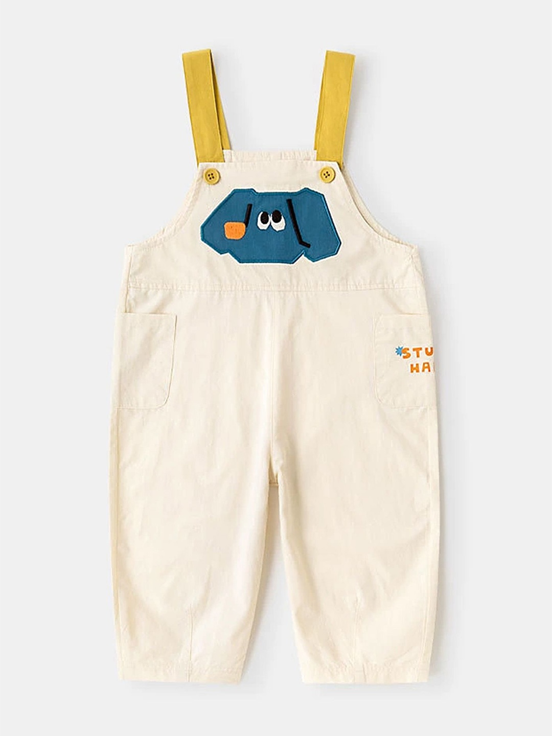 

LULU & SKY Girls Jumpsuit, Off white