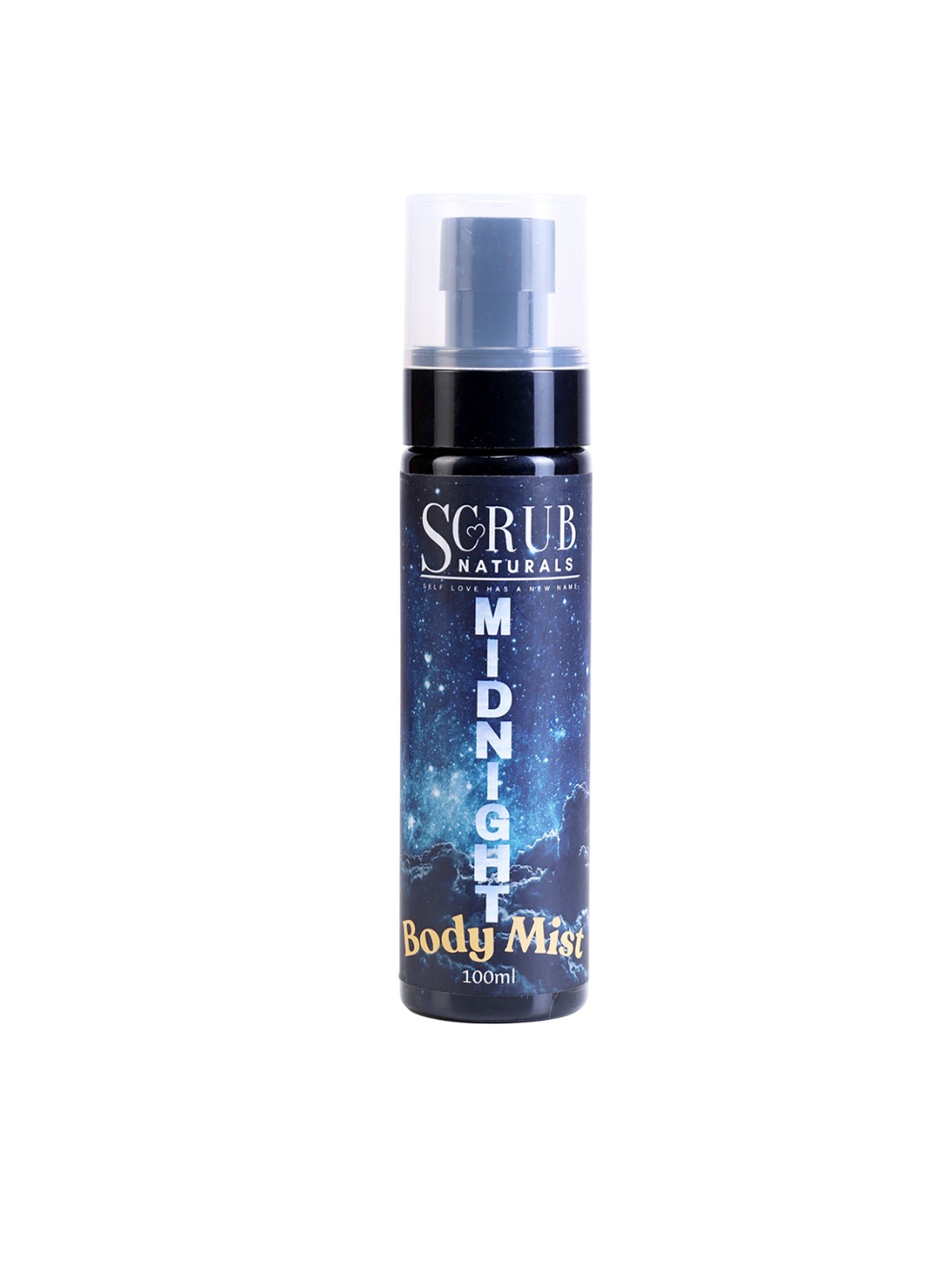 

SCRUB NATURALS Midnight Long Lasting Cruelty-Free Body Mist - 100 ml, Blue