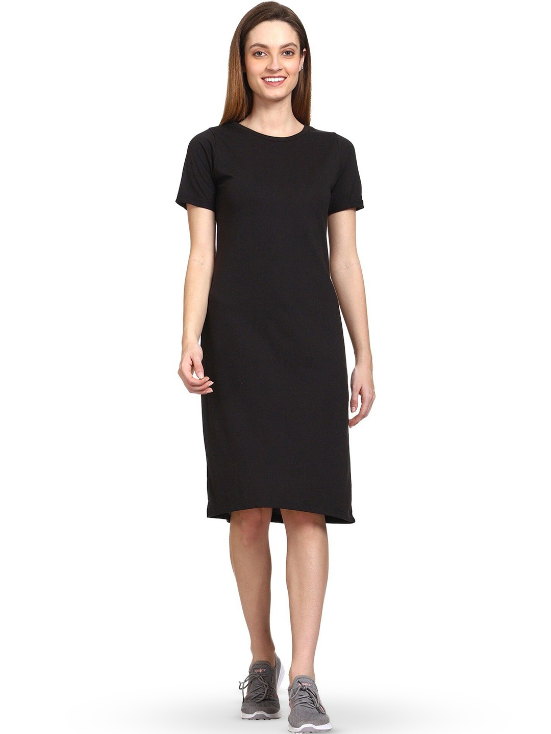 

ROARERS A-Line Dress, Black