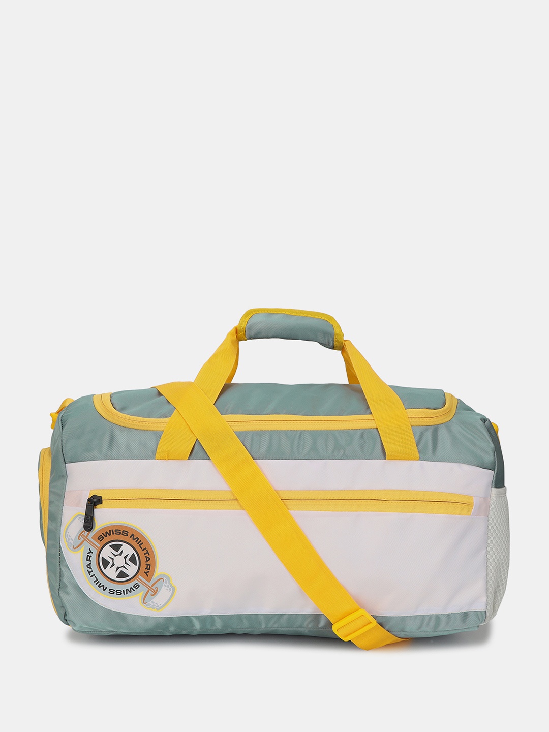 

SWISS MILITARY Medium Sports or Gym Duffel Bag, Grey