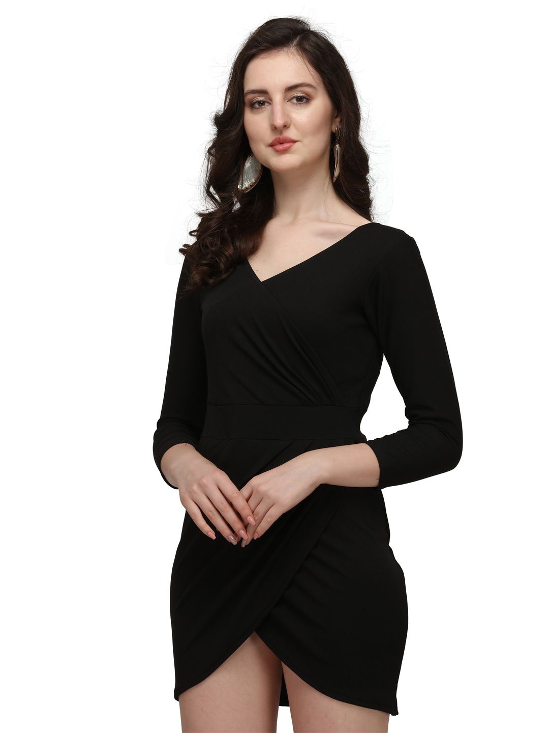 

Moda Rapido Sheath Mini Dress, Black
