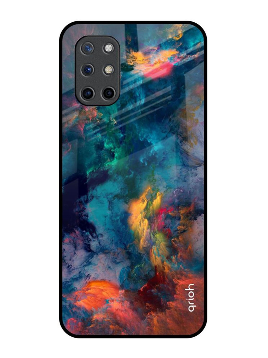 

QRIOH Quirky Printed OnePlus 8T Back Case Mobile Accessories, Blue