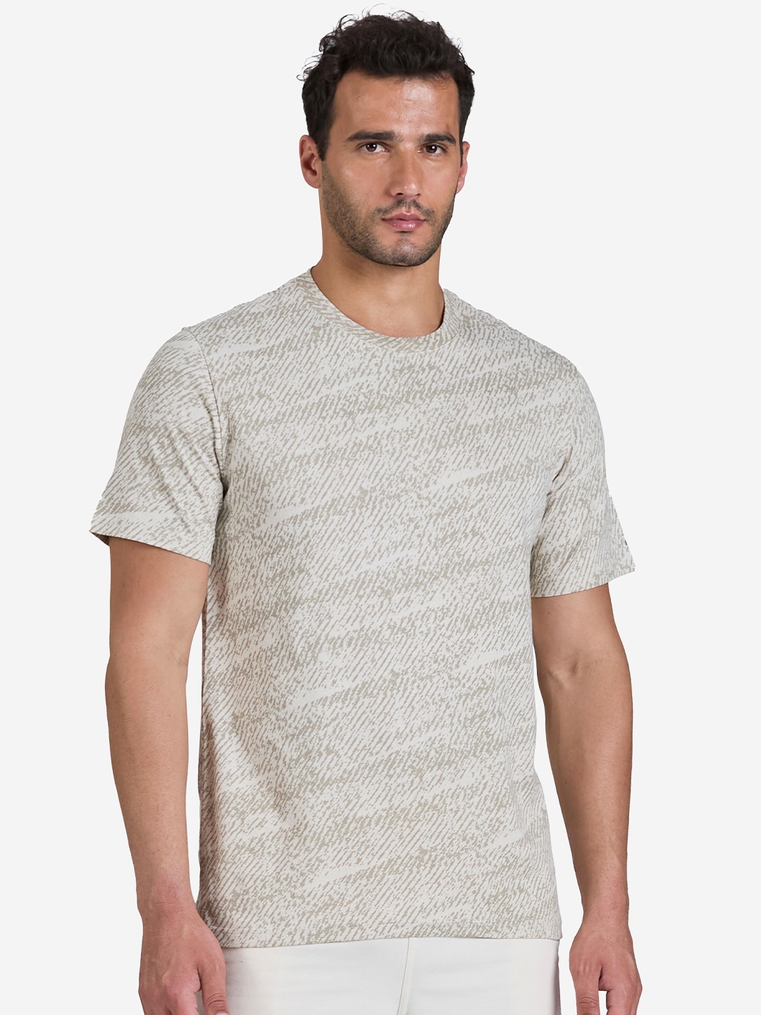

Domyos By Decathlon Regular T-Shirt 500 Cosmeto, Beige
