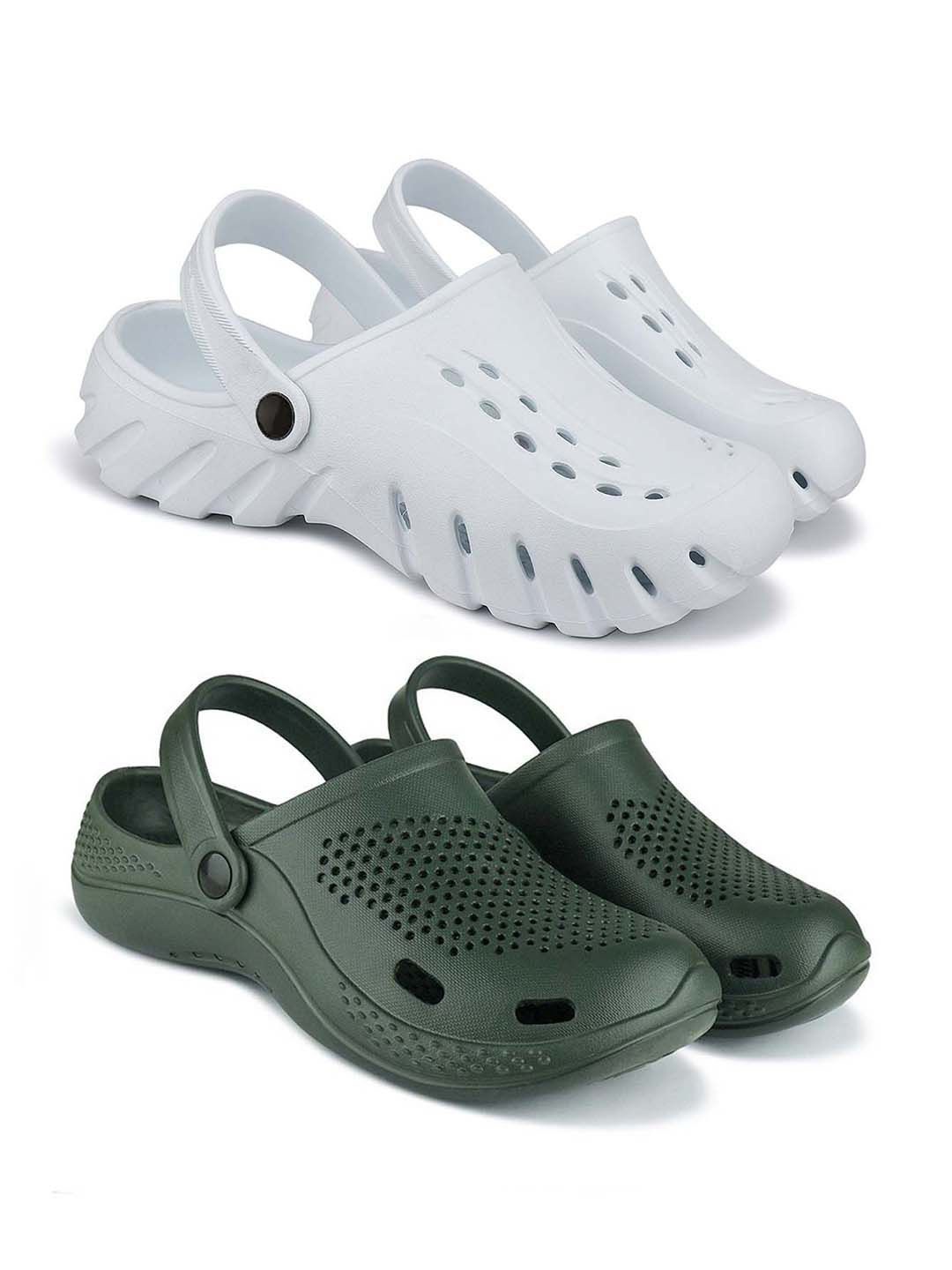 

BERSACHE Men Slip-On, White
