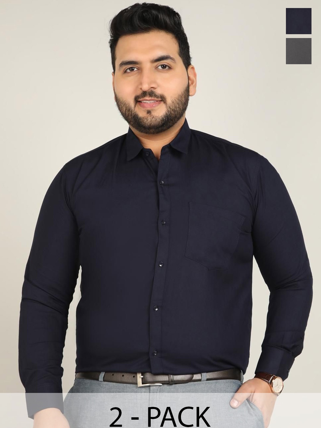 

METRONAUT PLUS Men Classic Opaque Casual Shirt, Multi