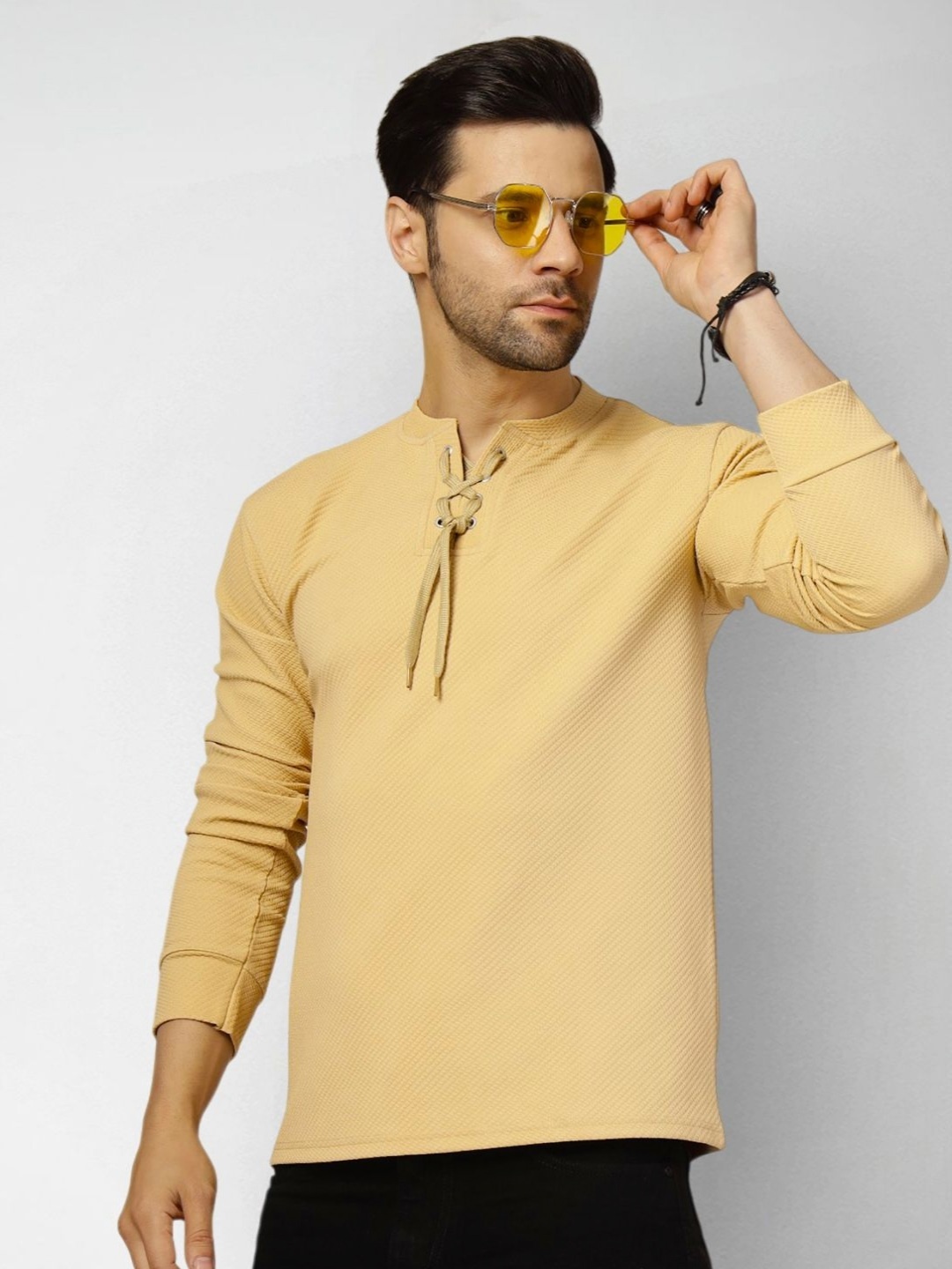 

Moda Rapido Men T-shirt, Beige