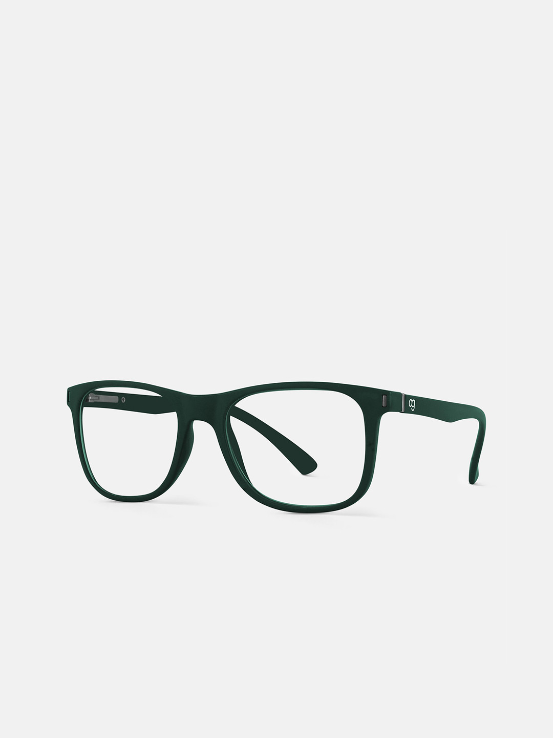 

Woggles Unisex Square Sunglasses with UV Protected Lens, Transparent