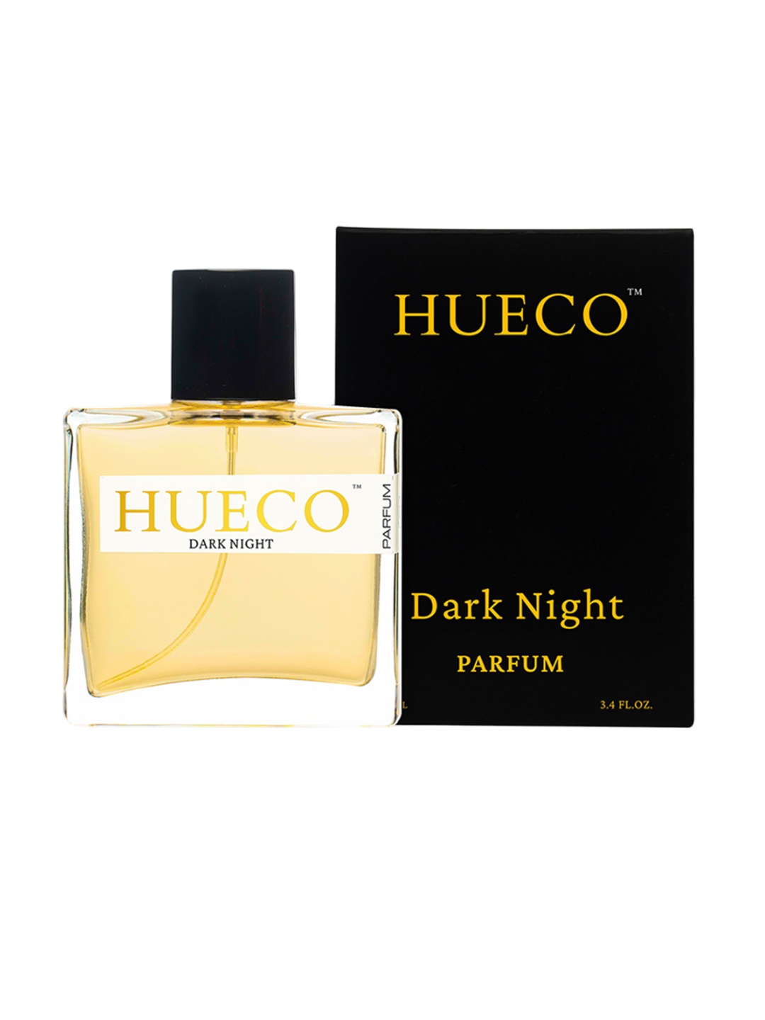 

HUECO Men Dark Night Long Lasting Eau De Parfum - 100 ml, Yellow