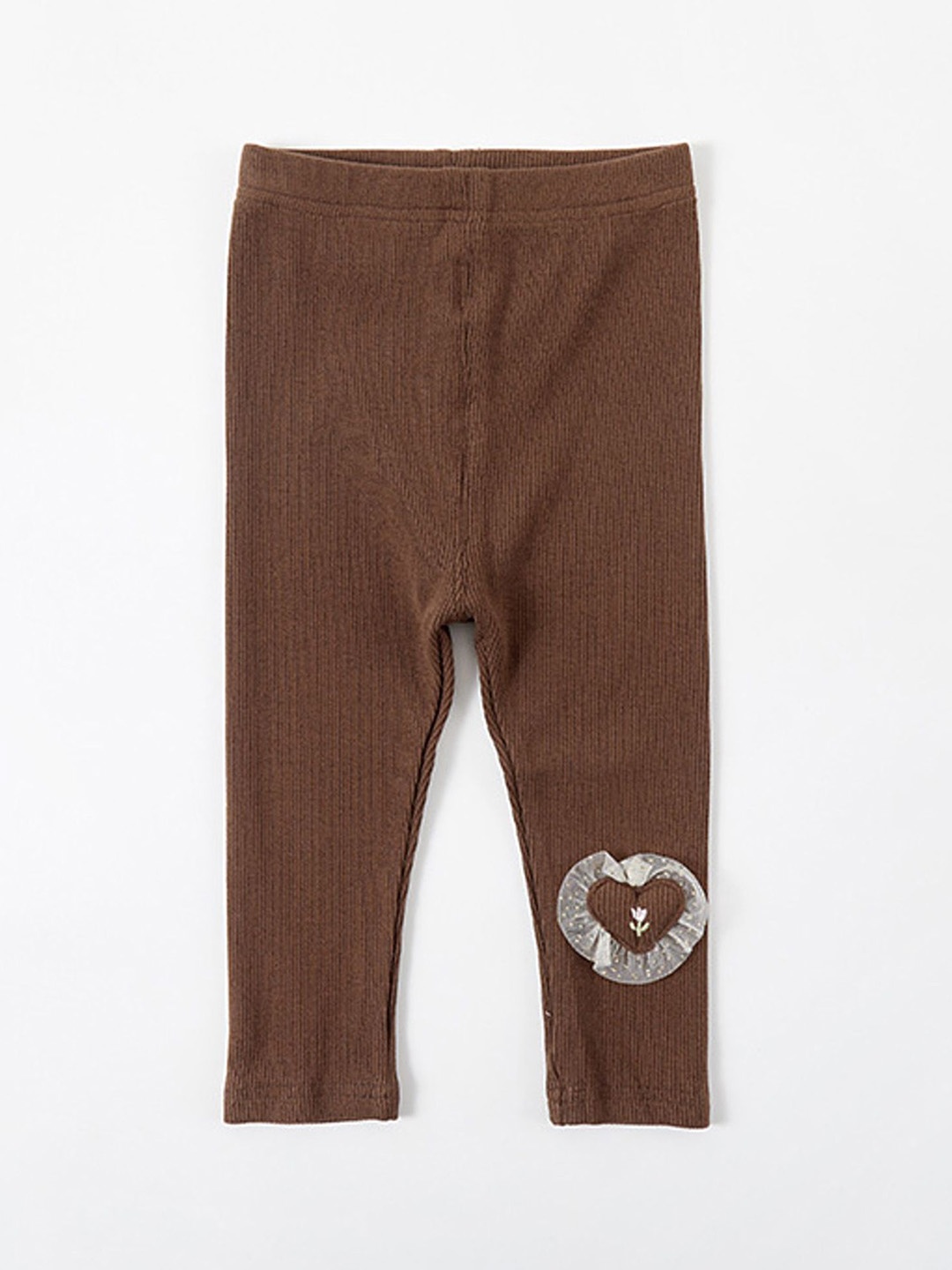 

LULU & SKY Ankle Length Leggings, Brown