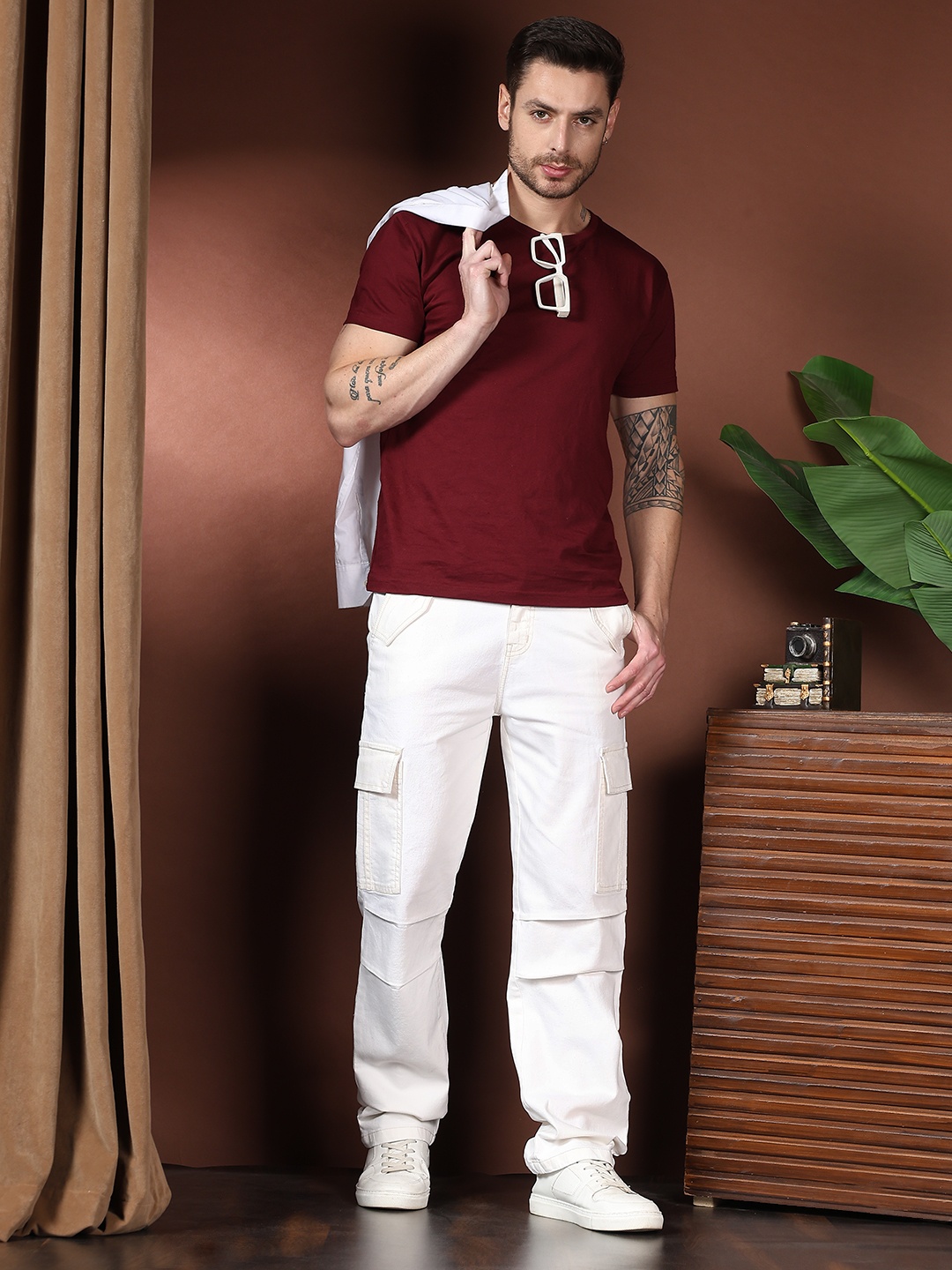 

Kotty Men Jean Stretchable Jeans, White