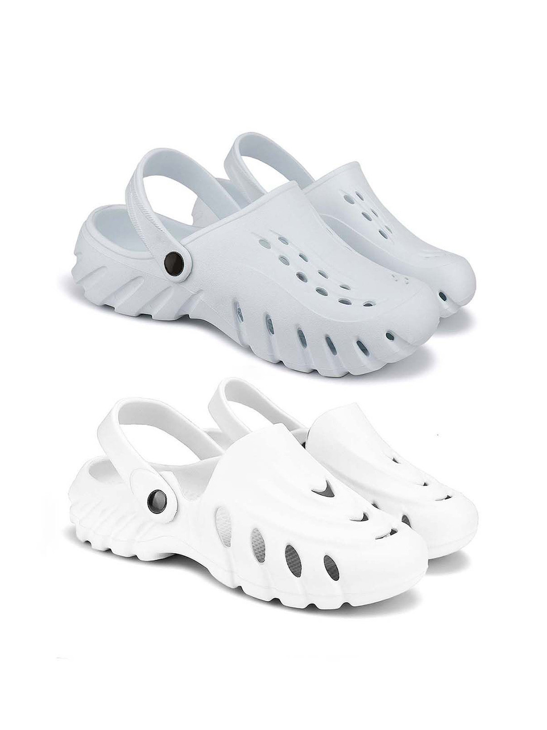 

BERSACHE Men Slip-On, White