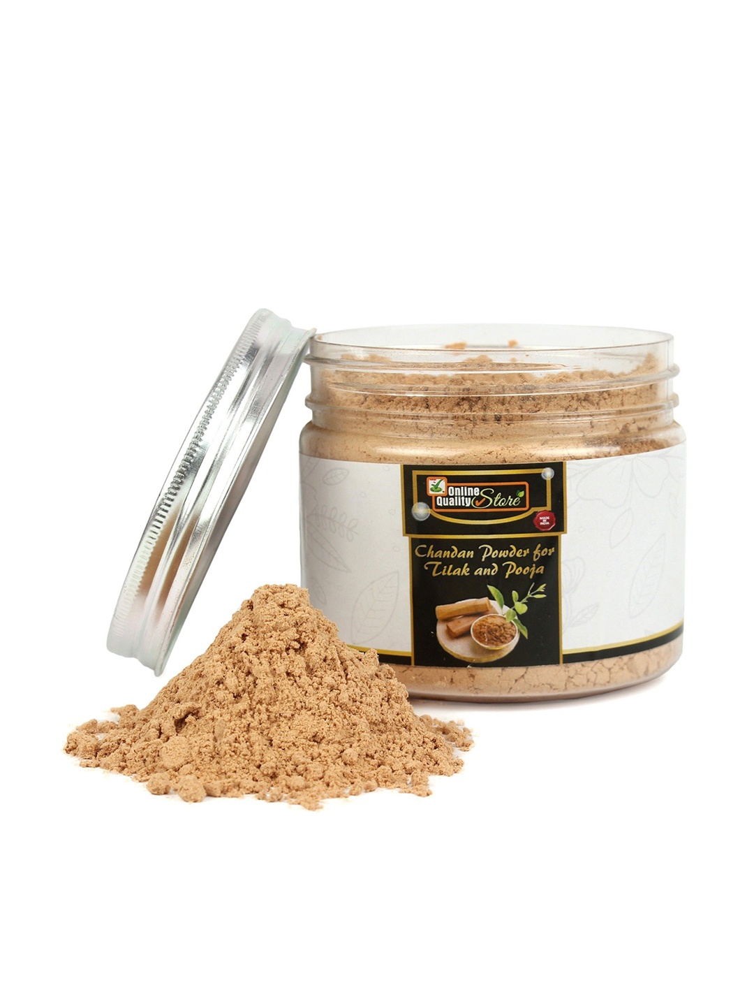 

Online Quality Store Pooja Sandalwood Stick Chandan Powder For Tilak - 250 g, Beige