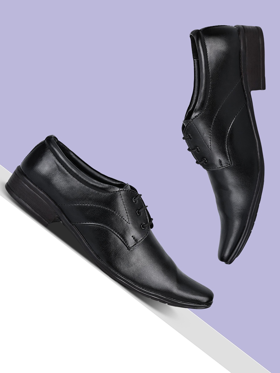 

RAGE GAZE Men Formal Slip-Ons, Black