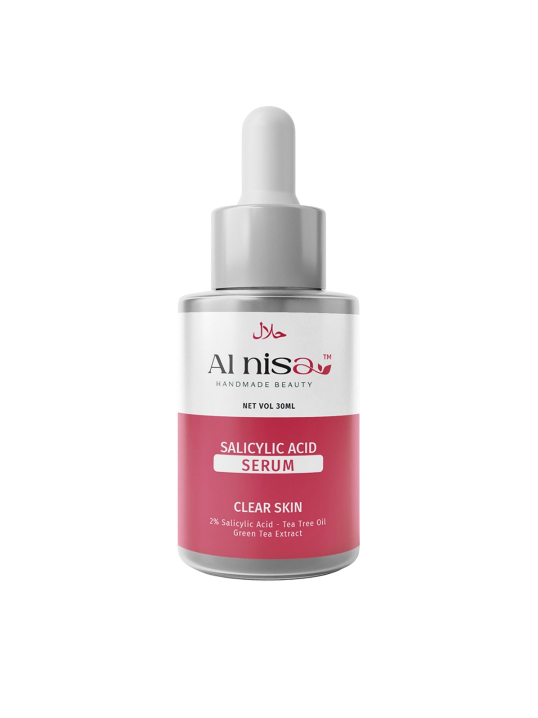 

Al Nisa Salicylic Serum For Acne or Blemishes- 30 ml, Red