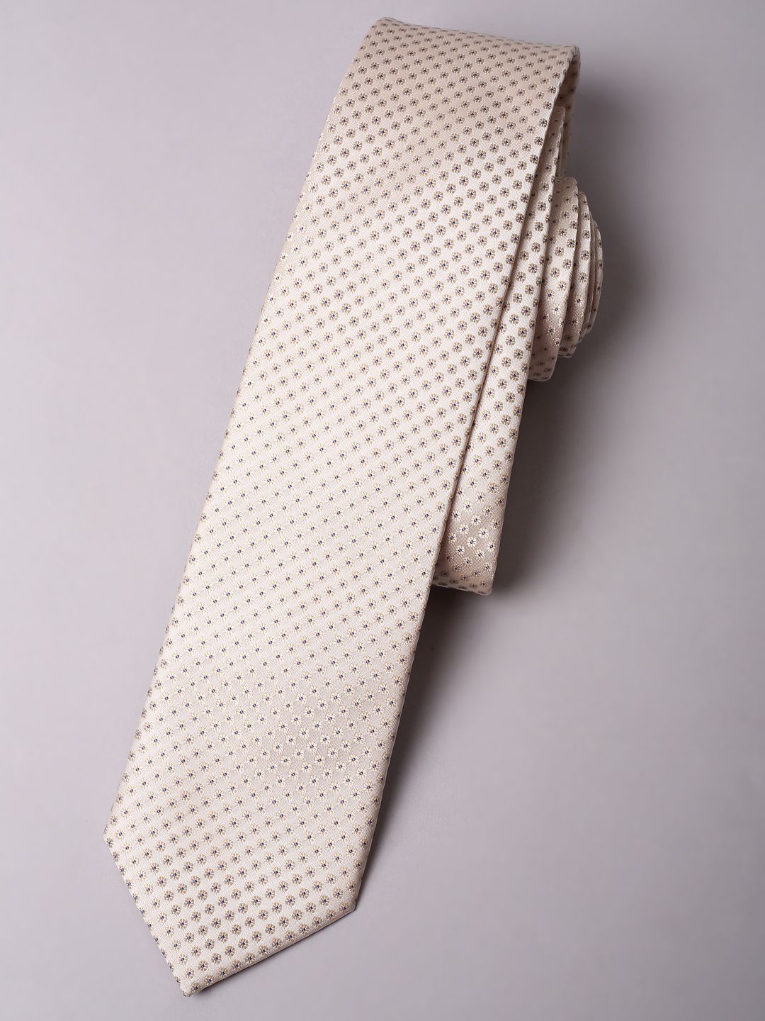 

Van Heusen Men Woven Design Broad Tie, Beige