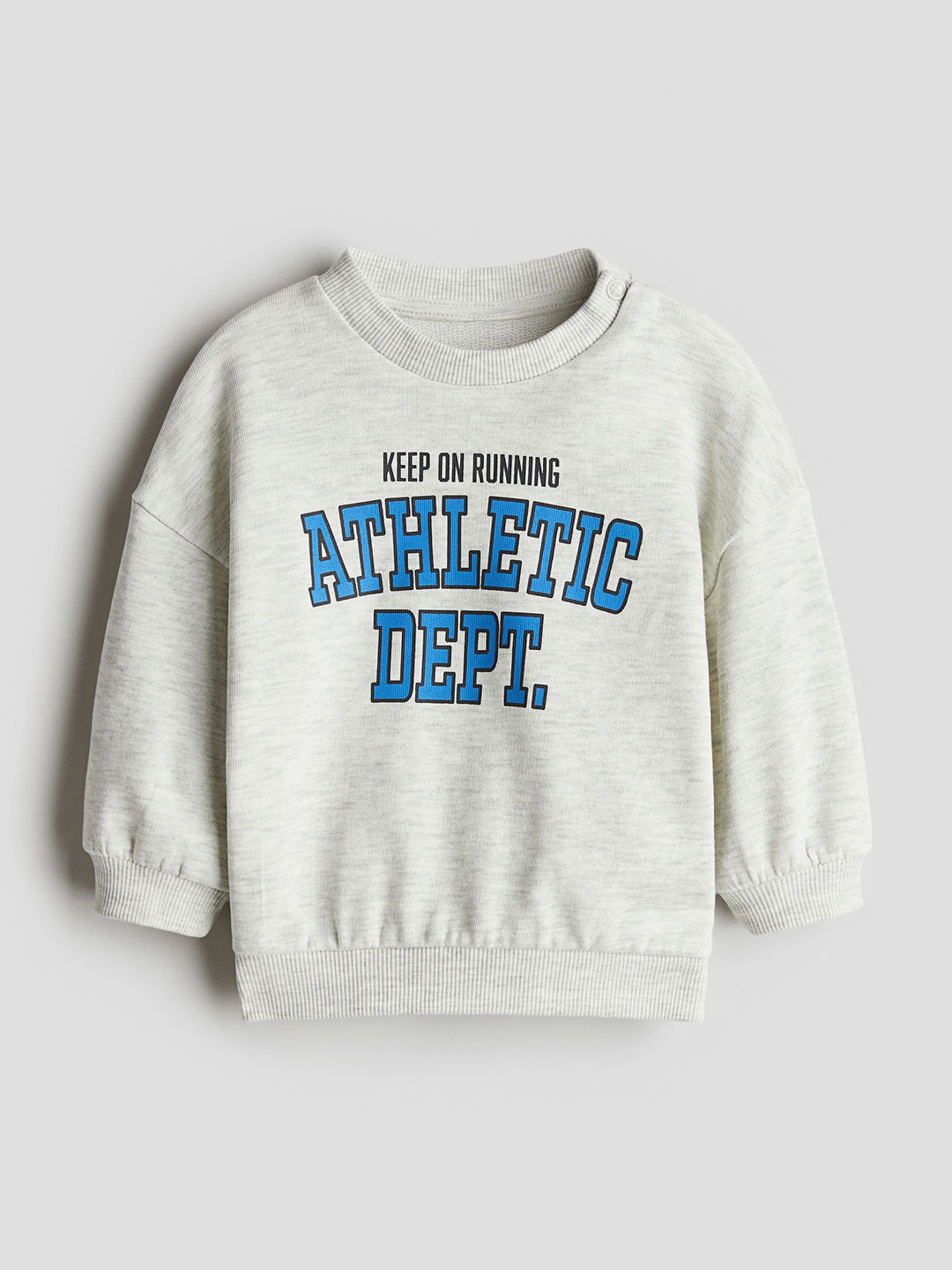 

Printed Sweatshirt, Grey