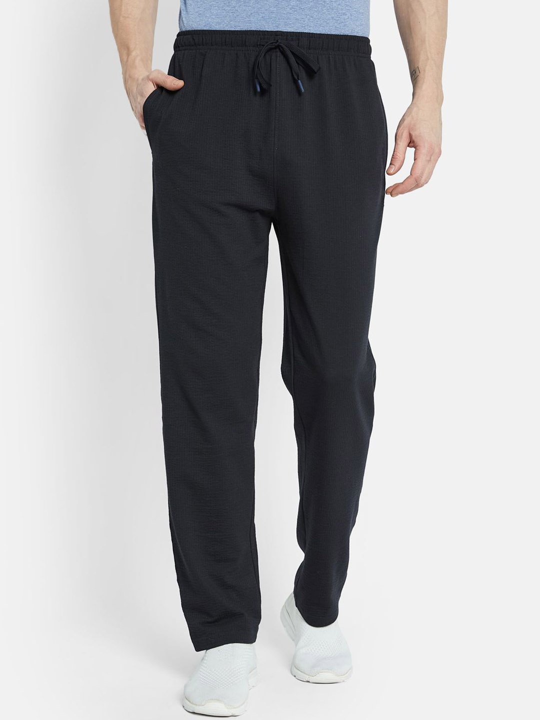 

Octave Men Cotton Track Pant, Navy blue