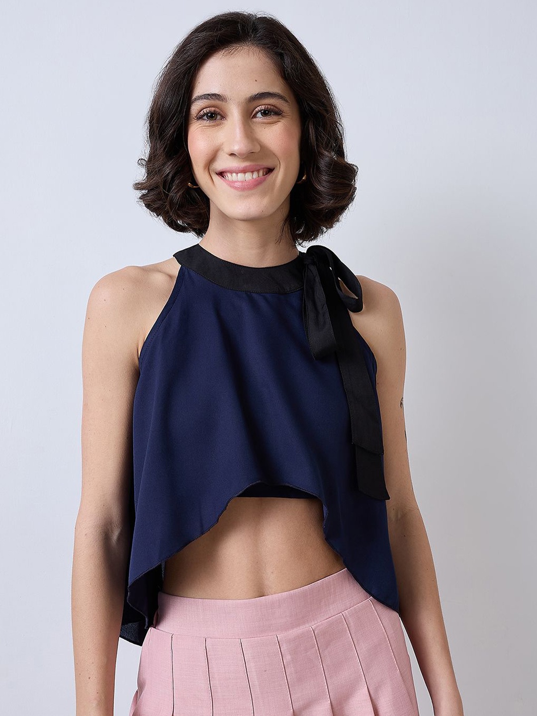 

SZN Crop Top, Blue