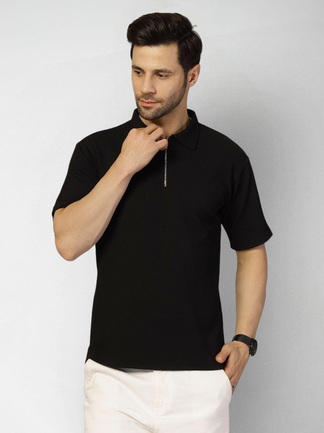 

Moda Rapido Men T-shirt, Black