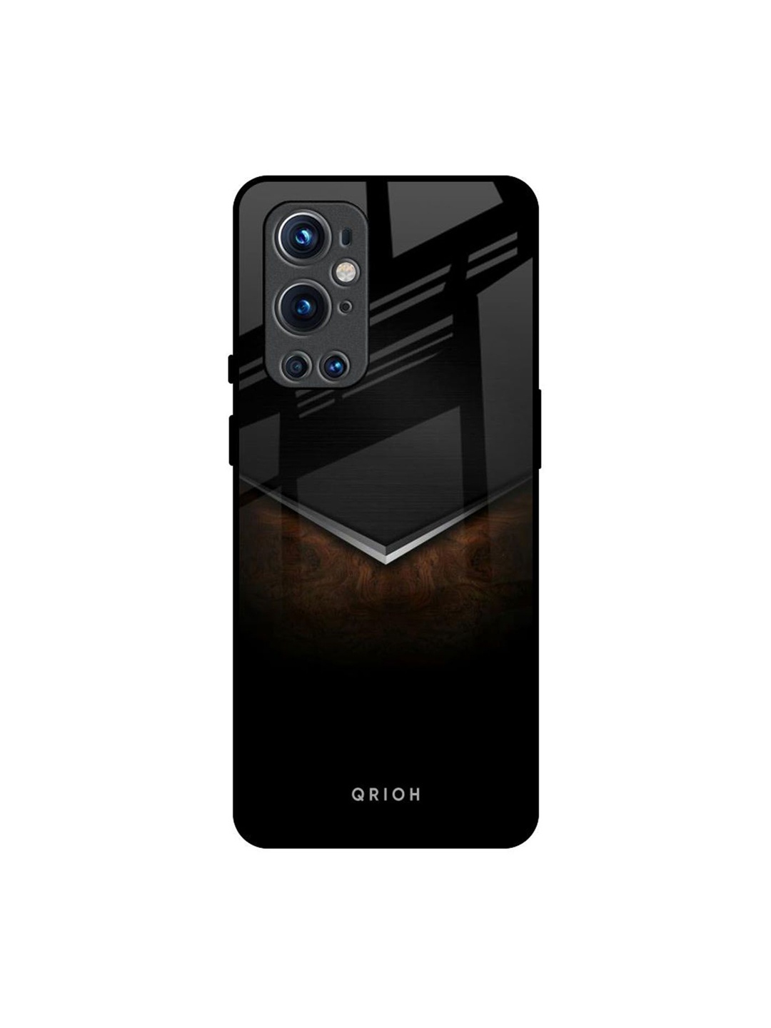 

QRIOH Quirky Printed OnePlus 9 pro Back Case Mobile Accessories, Black
