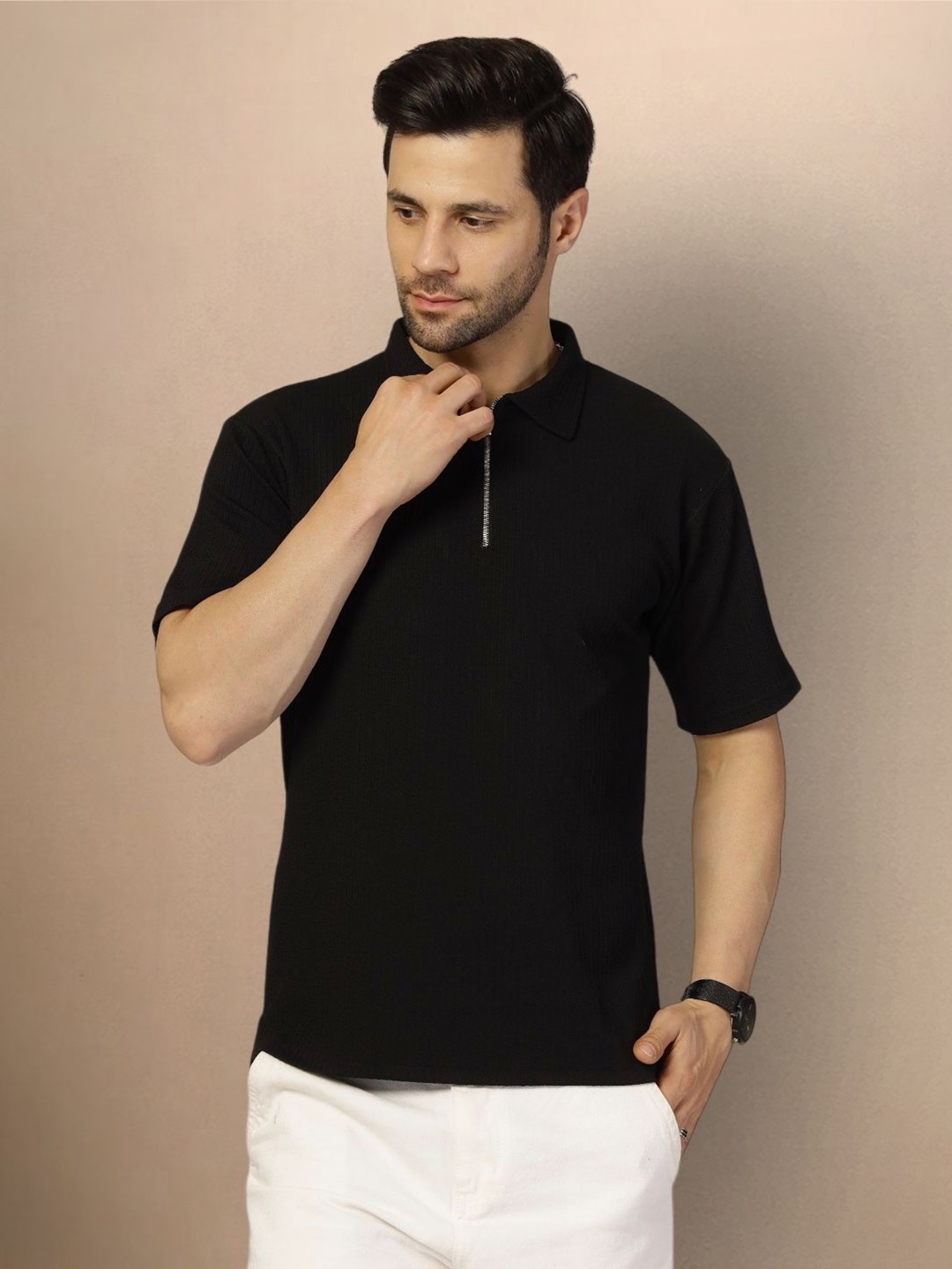

Moda Rapido Men T-shirt, Black