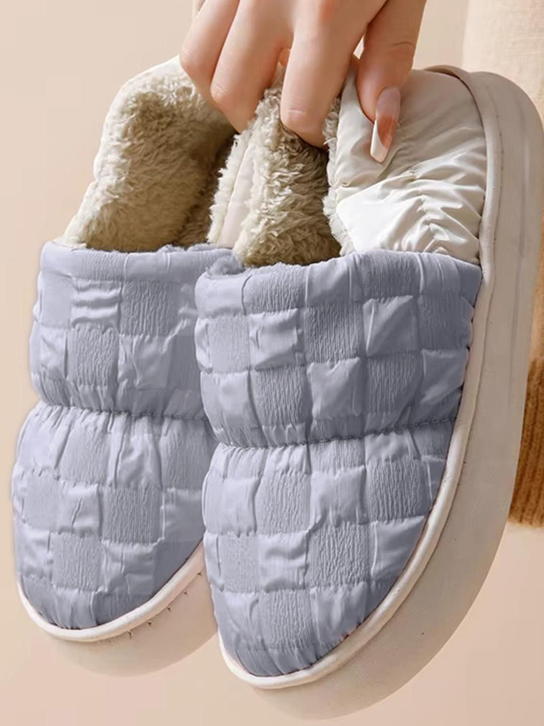 

Mast & Harbour Men Room Slippers, Grey
