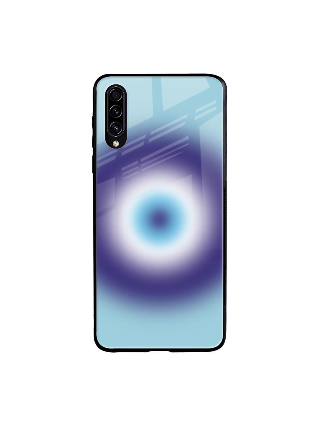 

QRIOH Quirky Printed Samsung Galaxy A70S Back Case Mobile Accessories, Blue