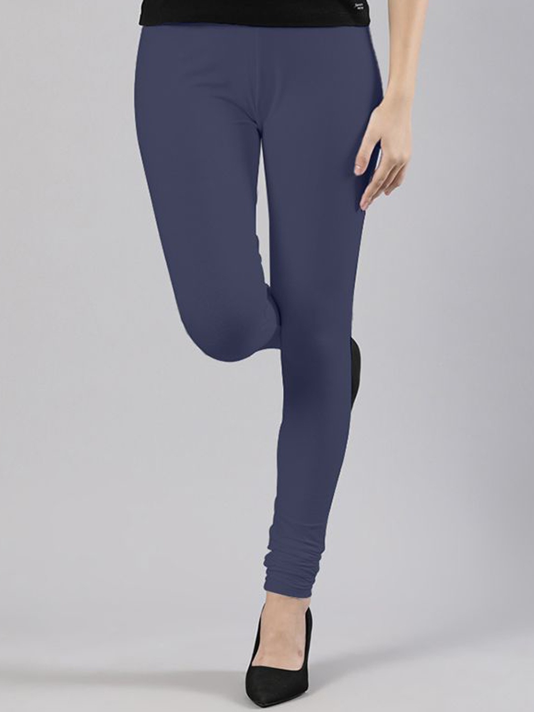 

Femmora Churidar Length Leggings, Blue