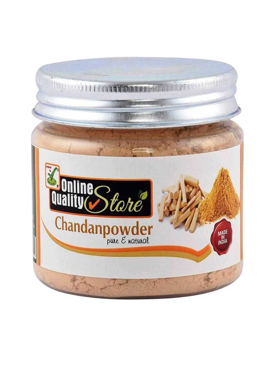 

Online Quality Store Natural Chandan Powder For Acne Or Blemishes - 75 g, Yellow