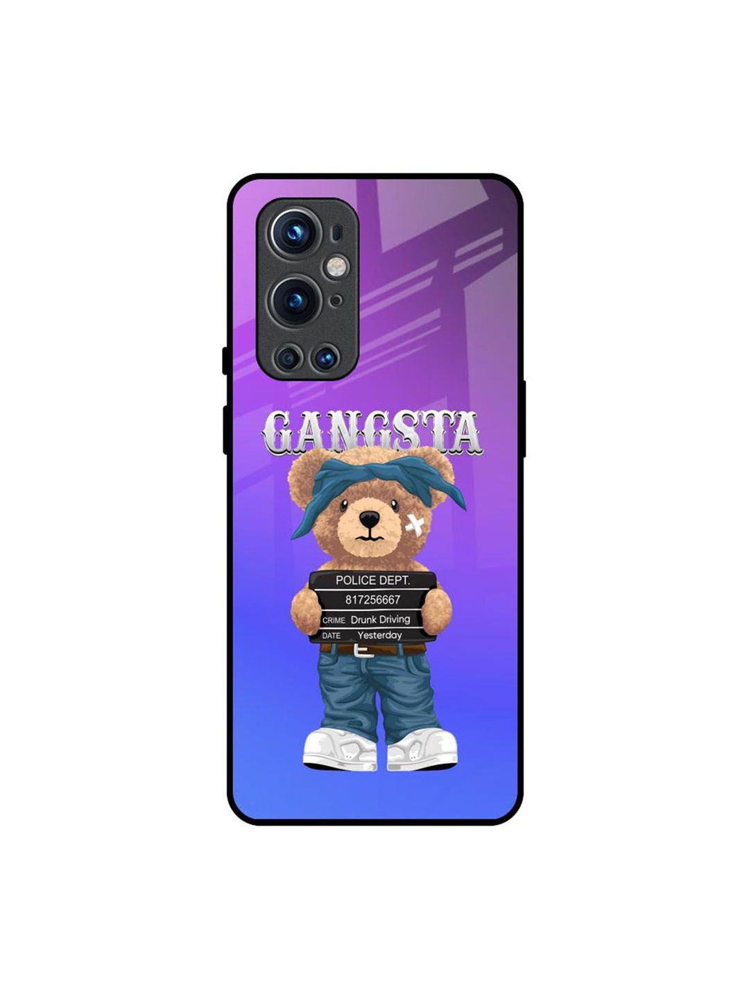 

QRIOH Typography Printed OnePlus 9 pro Back Case Mobile Accessories, Purple