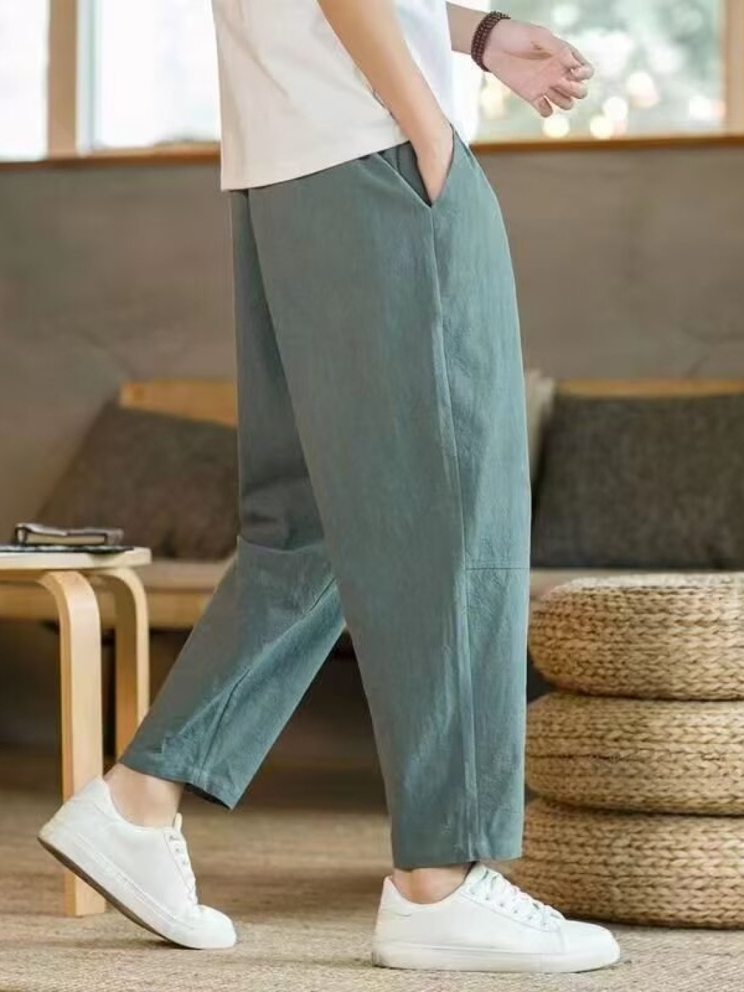 

StyleCast Men Trousers, Green