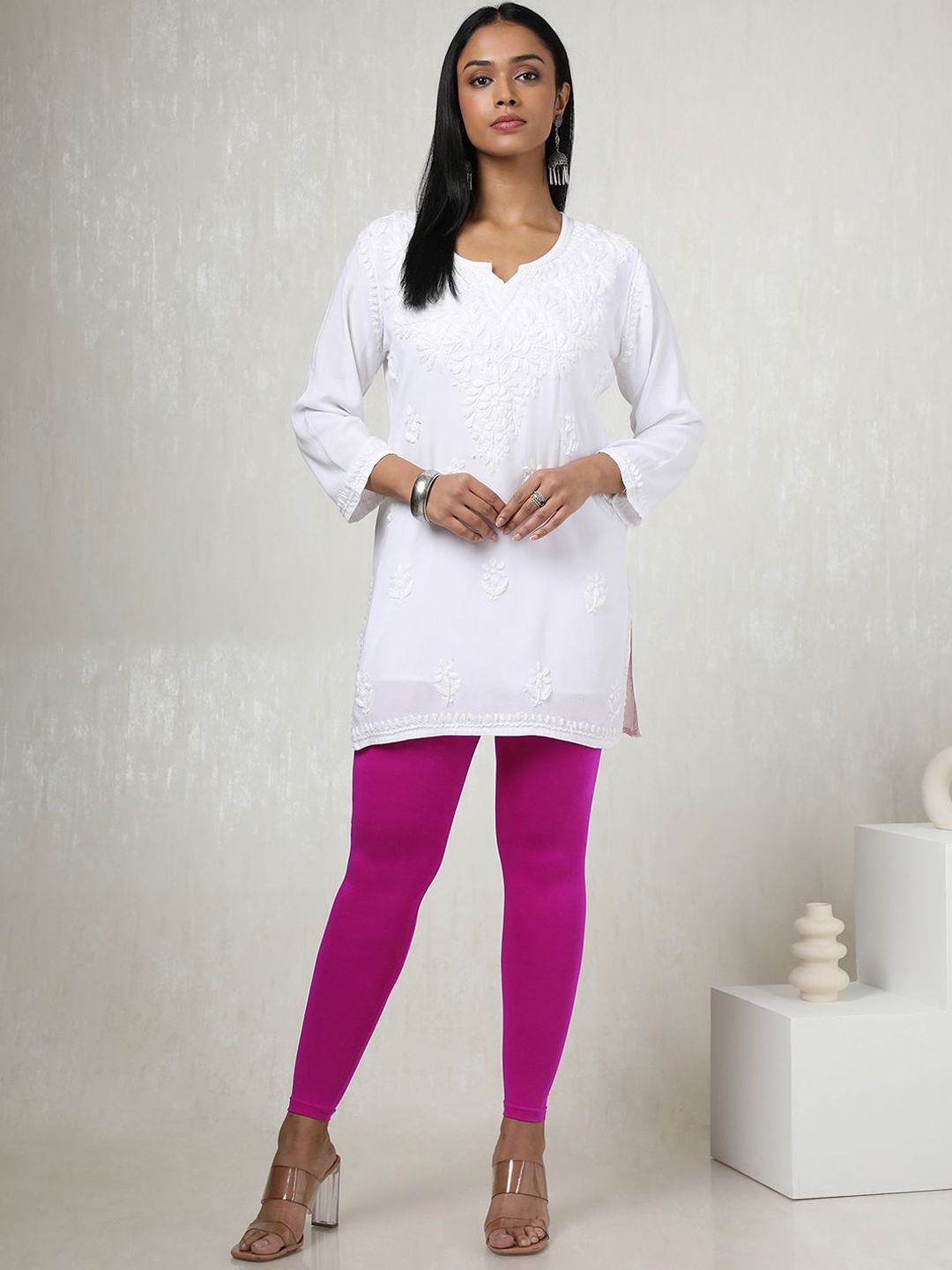 

Soch Ankle-Length Leggings, Magenta