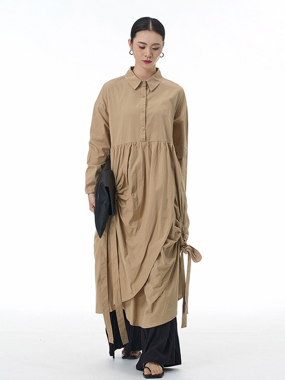 

JC Collection Maxi Dress, Khaki