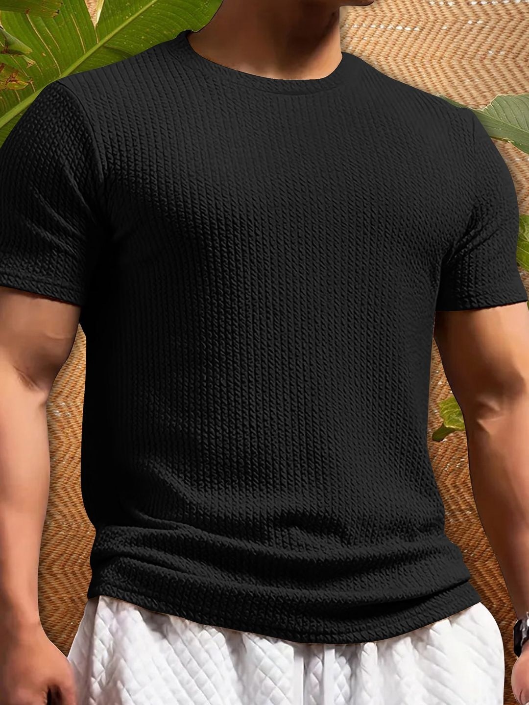 

Moda Rapido Men T-shirt, Black