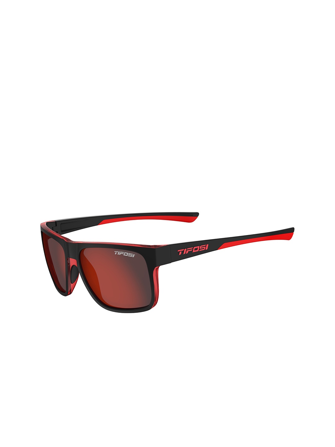 

Tifosi Men Sports Sunglasses with UV Protected Lens, Red