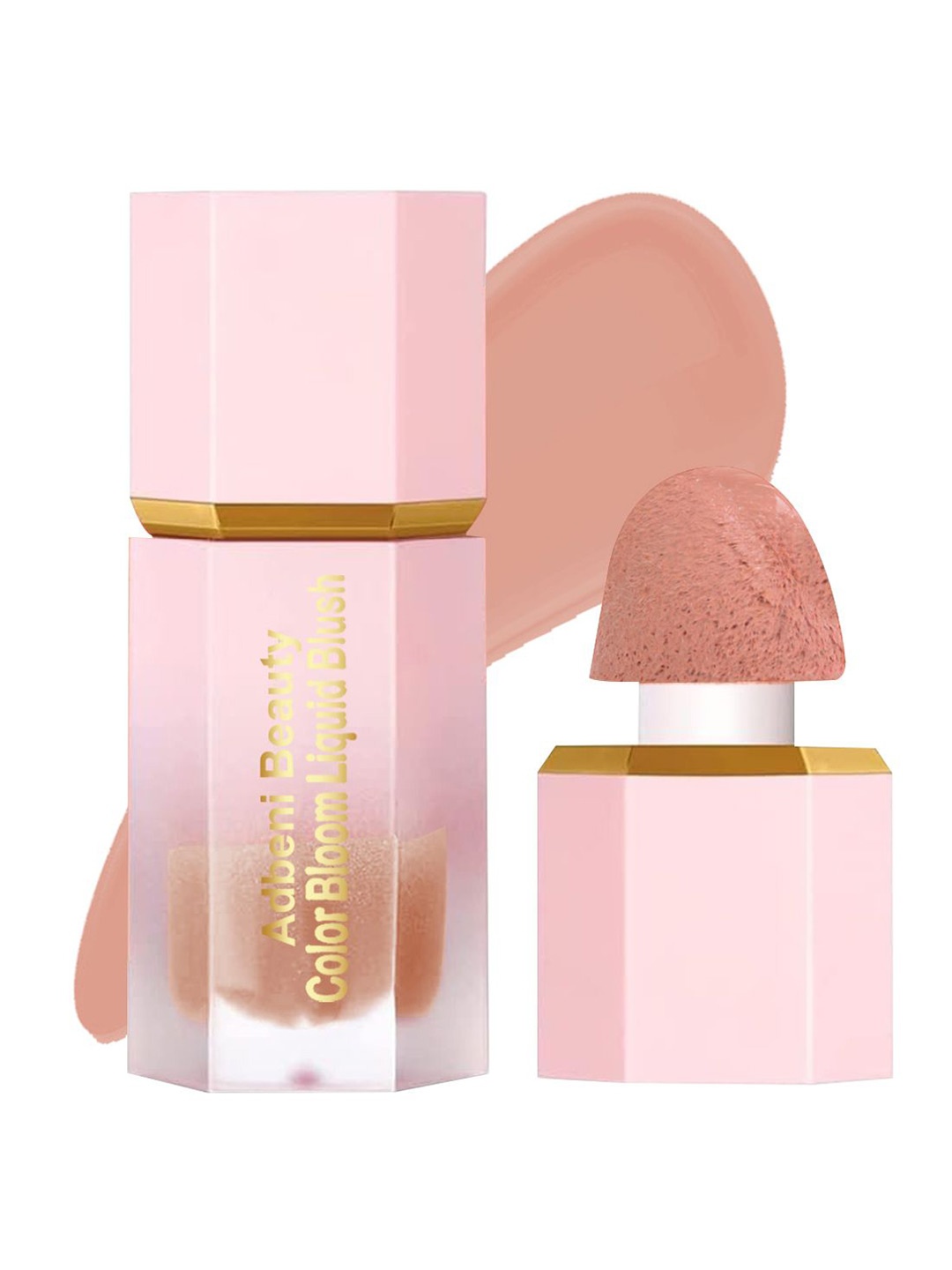 

Adbeni Waterproof Color Bloom Liquid Blush With Vitamin E - 4 ml - Gulf Nude - 03