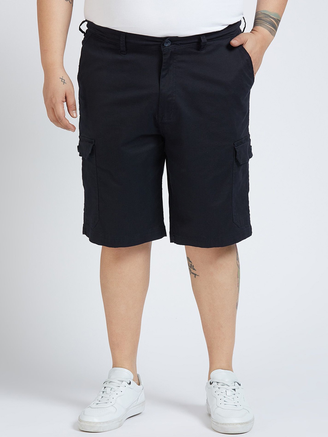 

Sizeupp Men Outdoor Shorts, Navy blue