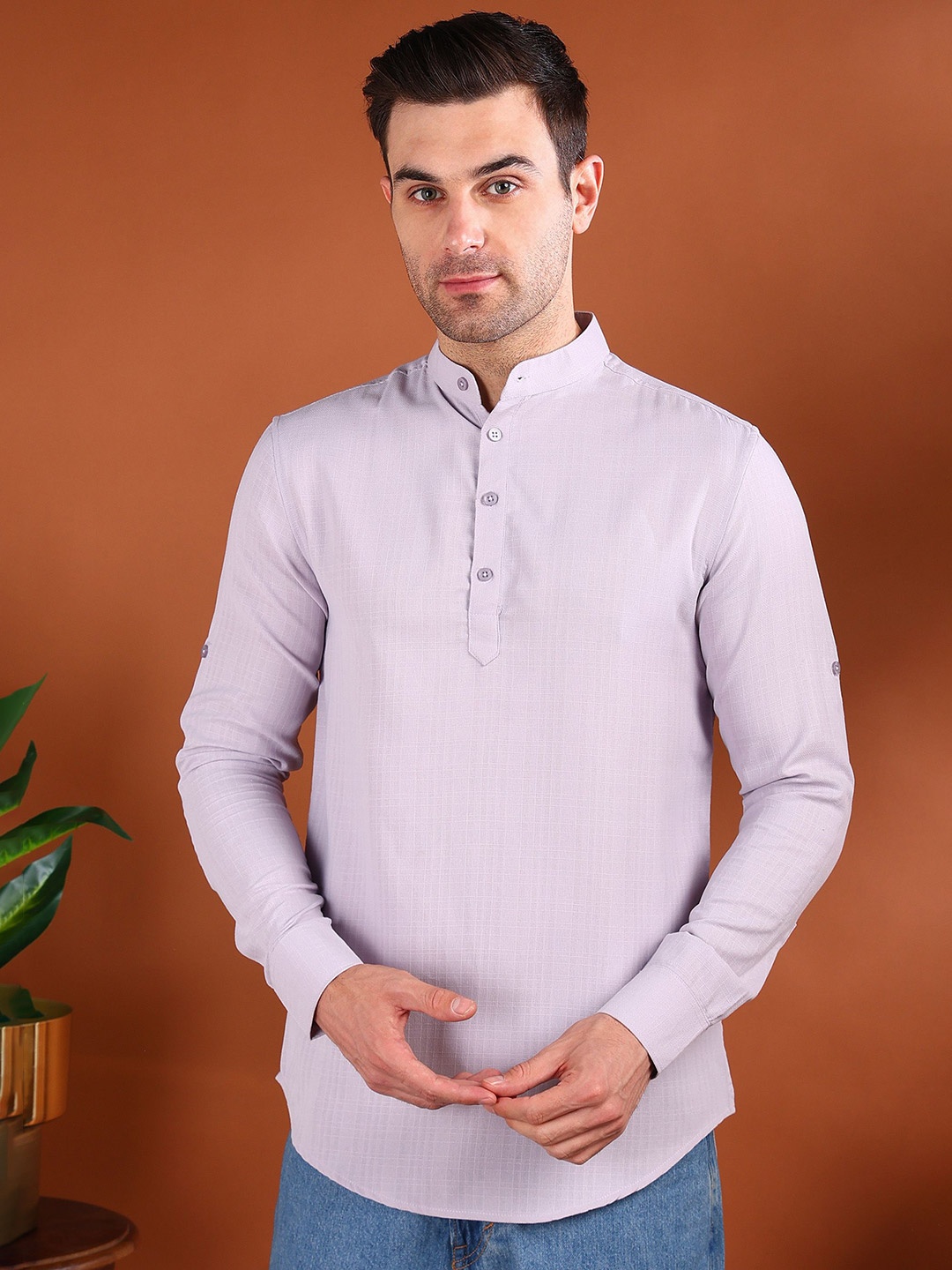 

Metronaut Men Opaque Casual Shirt, Green