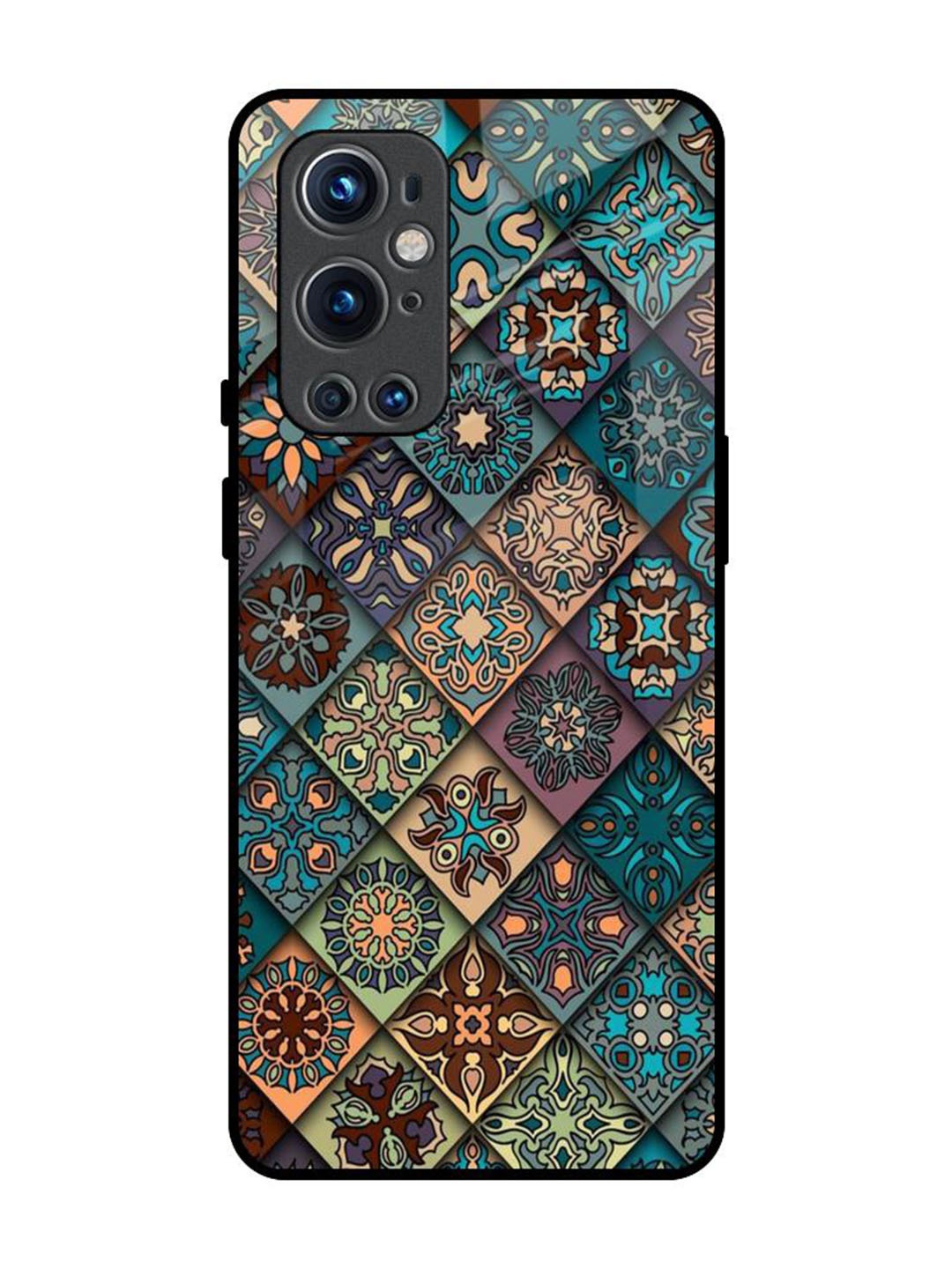

QRIOH Quirky Printed OnePlus 9 pro Back Case Mobile Accessories, Green