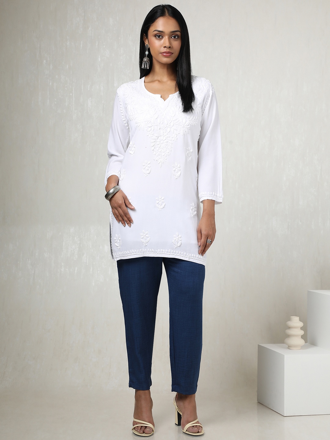 

Soch Women Trousers, Blue