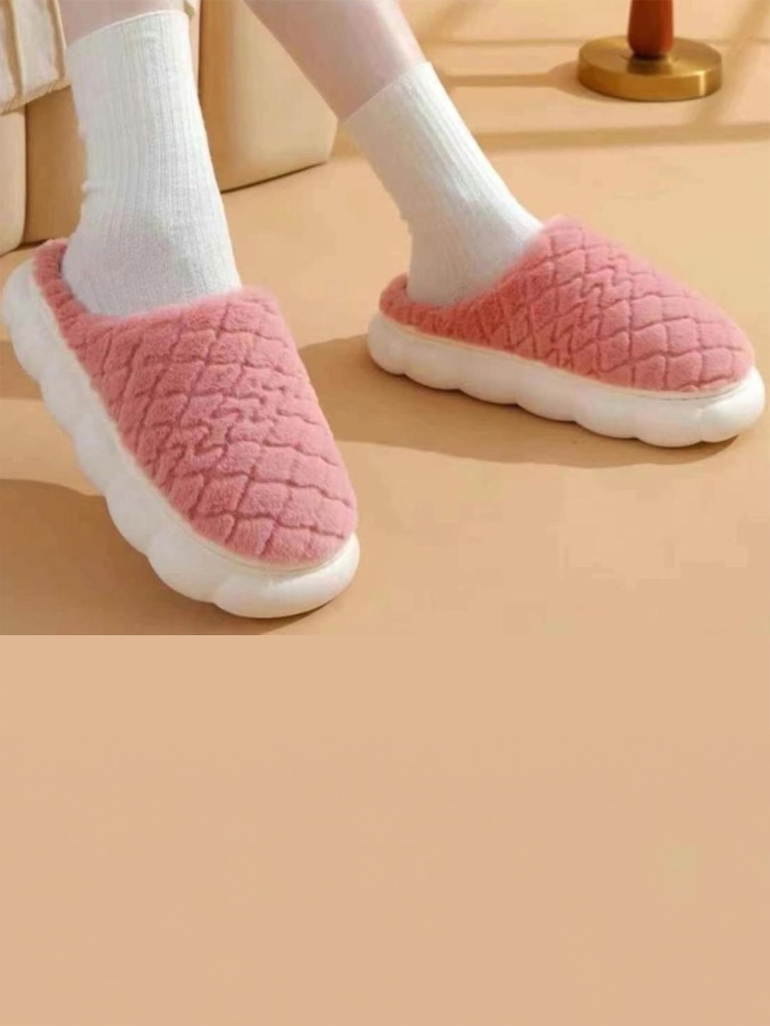 

Mast & Harbour Women Room Slippers, Pink