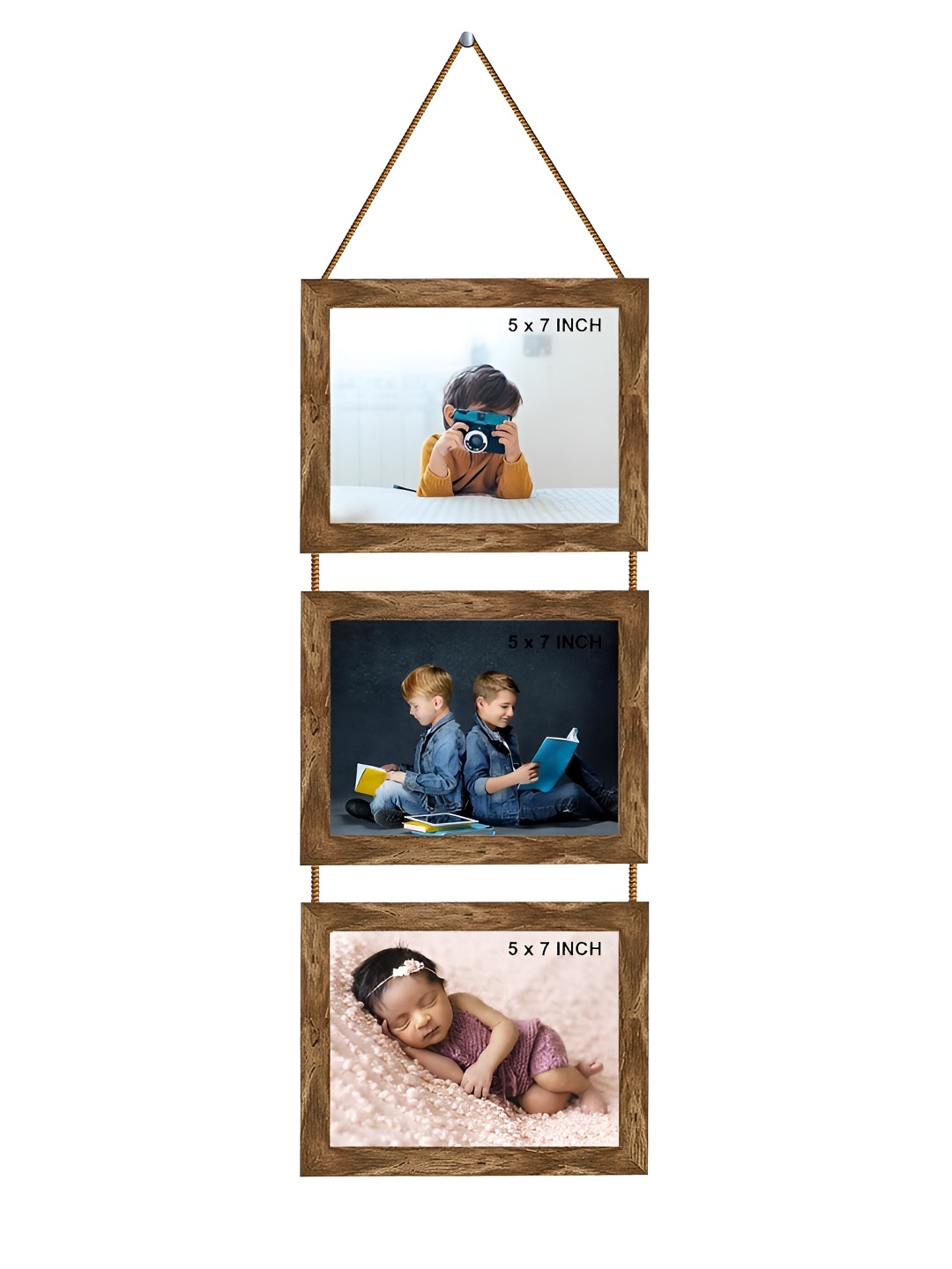 

Indianara Grey 3 Piece Wood Other Wall Paintings